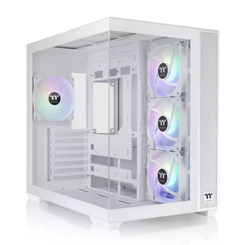 PC Case Thermaltake View 380 TG ARGB Snow Midi Tower White
