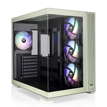 PC korpusas Thermaltake View 380 TG ARGB Midi Tower žalia