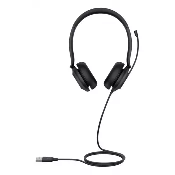 Yealink UH35 Dual Teams USB-A laisvų rankų įranga, laidinė, biurui / skambučių centrui, 20–20000 Hz, 139,5 g, ausinės, juoda