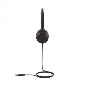 Ausinių komplektas Yealink UH35 Mono UC USB-A laidinis biurui skambučių centrui 20-20000 Hz