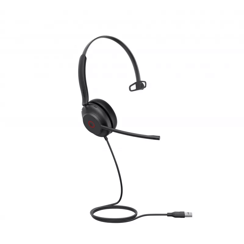 Ausinių komplektas Yealink UH35 Mono UC USB-A laidinis biurui skambučių centrui 20-20000 Hz