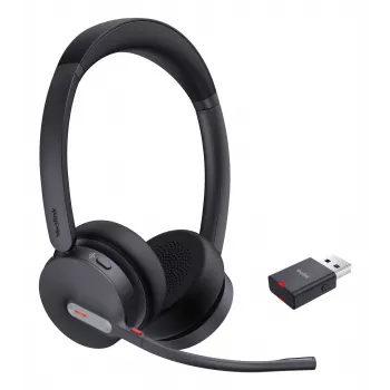 Yealink WH64 Hybrid Dual UC Headset Wireless Head-band Office/Call center Micro-USB Bluetooth Juoda