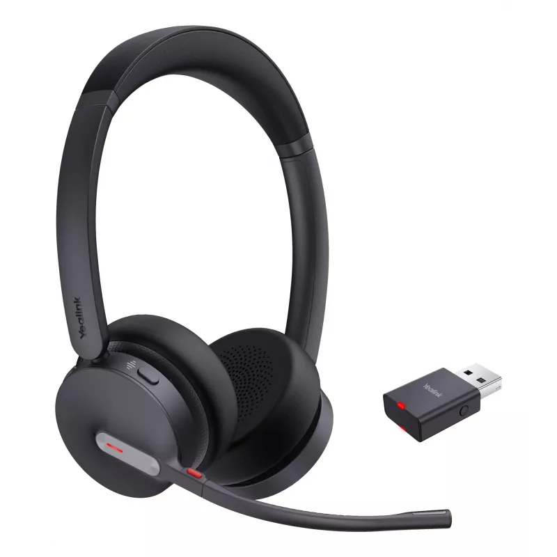 Yealink WH64 Hybrid Dual UC Headset Wireless Head-band Office/Call center Micro-USB Bluetooth Juoda