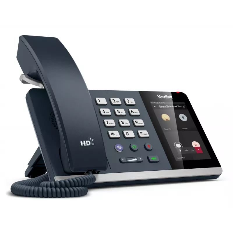 Yealink MP54 E2 Teams, IP telefonas, pilkas, laidinis ragelis, LCD, 10,2 cm (4 colių), 480 x 800 pikselių