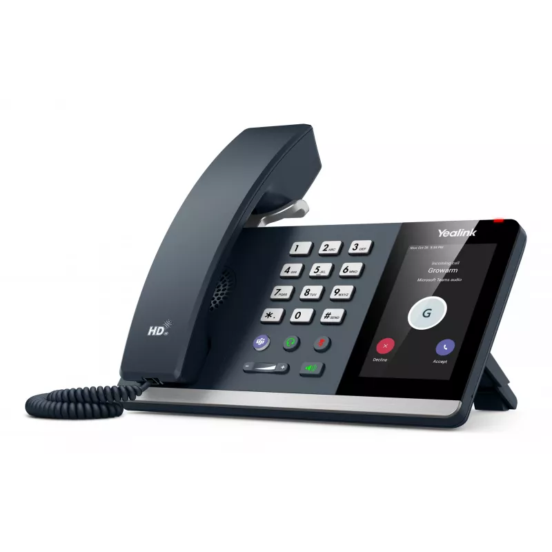 Yealink MP54 E2 Teams, IP telefonas, pilkas, laidinis ragelis, LCD, 10,2 cm (4 colių), 480 x 800 pikselių