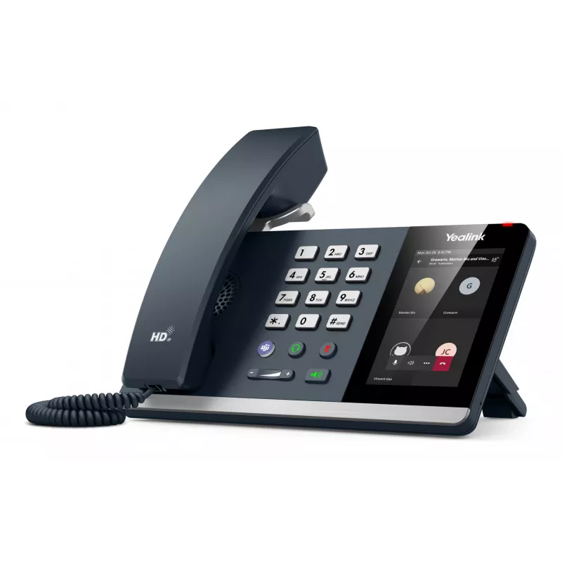 Yealink MP54 E2 Teams, IP telefonas, pilkas, laidinis ragelis, LCD, 10,2 cm (4 colių), 480 x 800 pikselių