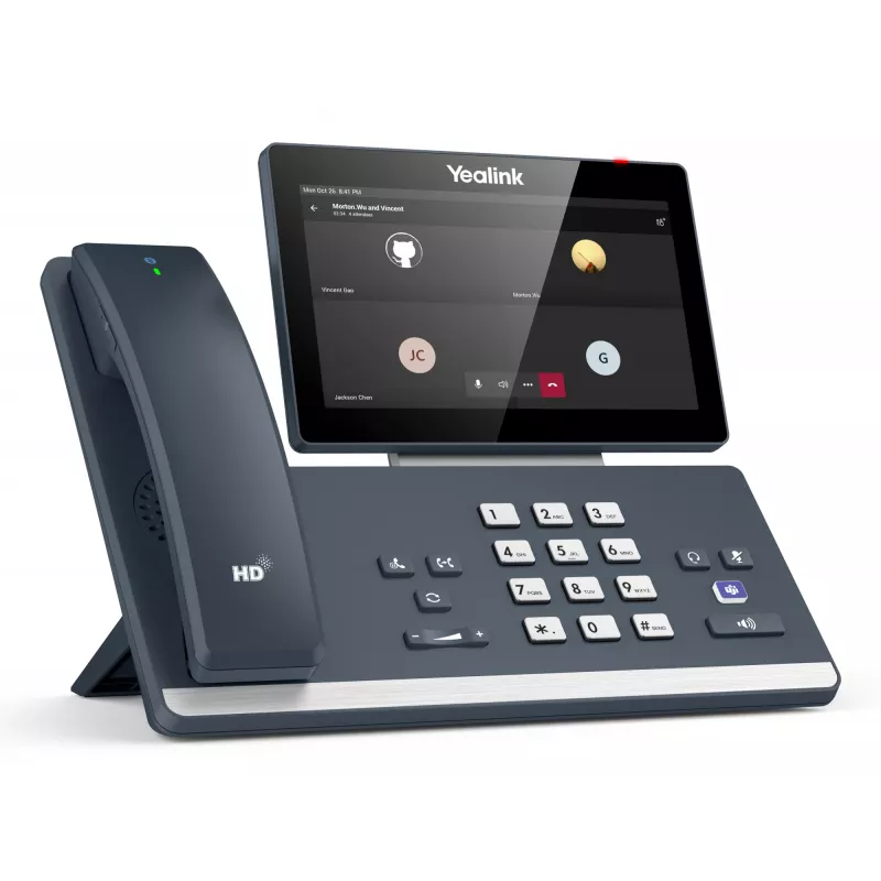 Yealink MP58-WH E2 Teams, IP telefonas, pilkas, laidinis ragelis, LCD, 17,8 cm (7 col.), 1024 x 600 pikselių