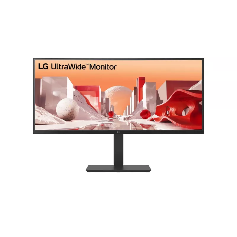LG 34BA85QE-B kompiuterio monitorius 86,4 cm (34 col.) 3440 x 1440 pikselių Wide Quad HD LCD juodas
