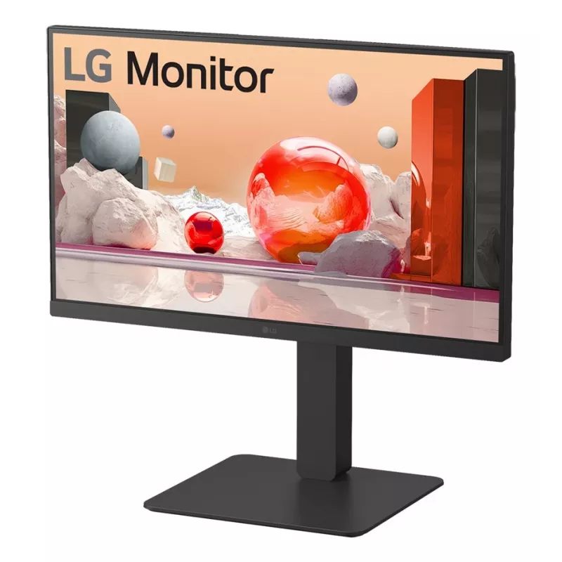 LG 24BA750-B kompiuterio monitorius 60,5 cm (23,8 colių) 1920 x 1080 pikselių Full HD LCD juodas