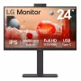 LG 24BA850-B kompiuterio monitorius 60,5 cm (23,8 col.) 1920 x 1080 pikselių Full HD juodas