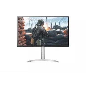 LG 27BP55U-B kompiuterio monitorius 68,6 cm (27 colių) 3840 x 2160 pikselių 4K Ultra HD LED sidabrinis