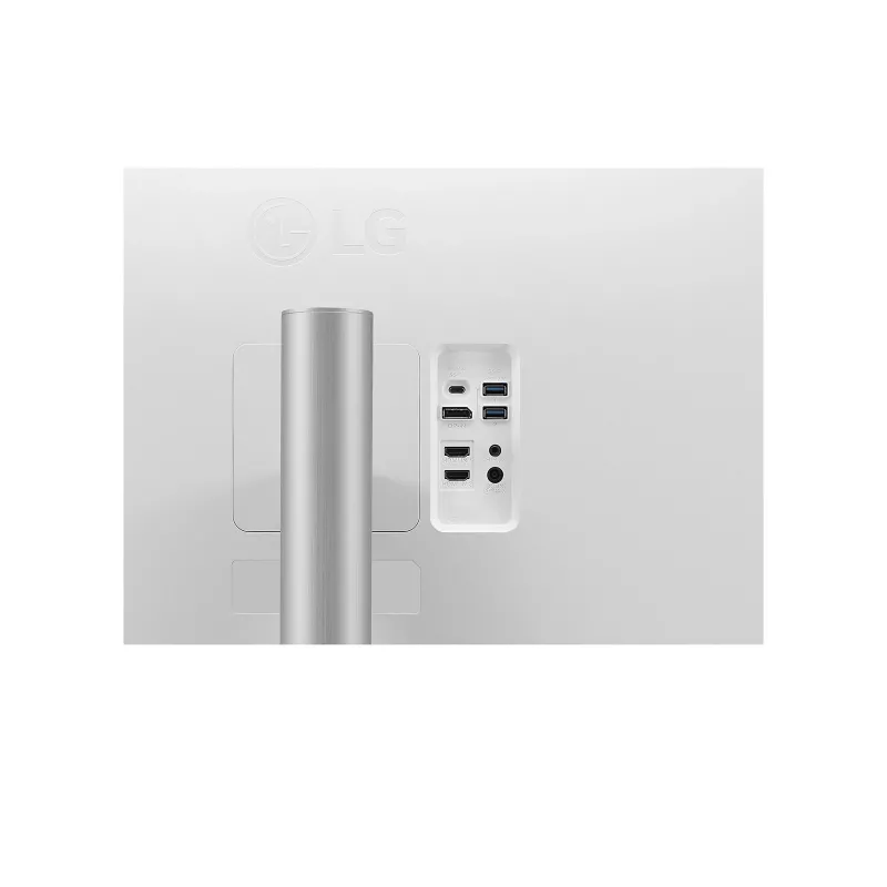 LG 27BP55U-B kompiuterio monitorius 68,6 cm (27 colių) 3840 x 2160 pikselių 4K Ultra HD LED sidabrinis