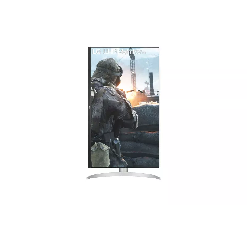 LG 27BP55U-B kompiuterio monitorius 68,6 cm (27 colių) 3840 x 2160 pikselių 4K Ultra HD LED sidabrinis