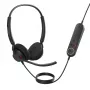 Jabra Engage 40 - (Inline Link) USB-C UC Stereo, laidinis, biurui / skambučių centrui, 50 - 20000 Hz, 63 g, ausinės, juodos