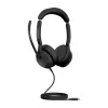 Jabra Evolve2 50 - USB-C MS Stereo, laidinis, 20 - 20000 Hz, biuras/skambučių centras, 127 g, ausinės, juodos