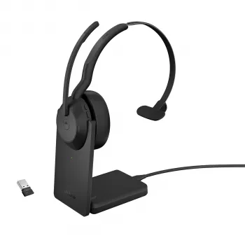 Ausinės Jabra Evolve2 55 - Link380a MS Mono (su stovu)