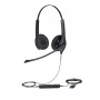 Jabra BIZ 1500 Duo USB, laidinės, 20 - 6800 Hz, biuras/skambučių centras, 116 g, ausinės, juodos