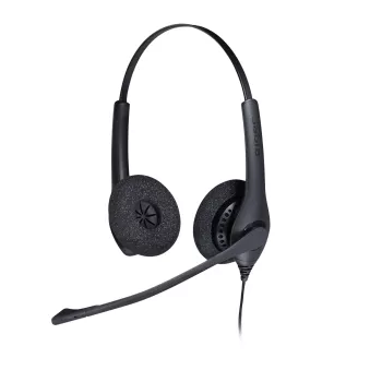 Jabra BIZ 1500 Duo USB, laidinės, 20 - 6800 Hz, biuras/skambučių centras, 116 g, ausinės, juodos