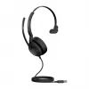Jabra Evolve2 50 - USB-A MS Mono, laidinis, 20 - 20000 Hz, biuras/skambučių centras, 127 g, ausinės, juoda