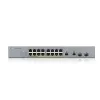 Zyxel GS1350-18HP-EU0101F tinklo komutatorius Valdomas L2 Gigabit Ethernet (10/100/1000) Power over Ethernet (PoE) Pilka