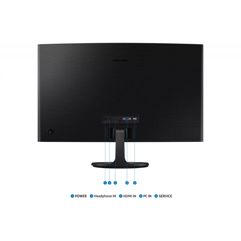 Samsung S36GD kompiuterio monitorius 68,6 cm (27 colių) 1920 x 1080 pikselių Full HD LCD juodas