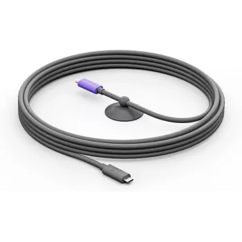 USB kabelis Logitech 952-000195 USB 3.2 Gen 2 5 m USB C Grafito Violetinė