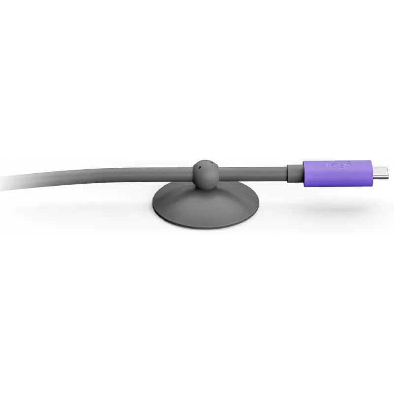 USB kabelis Logitech 952-000195 USB 3.2 Gen 2 5 m USB C Grafito Violetinė