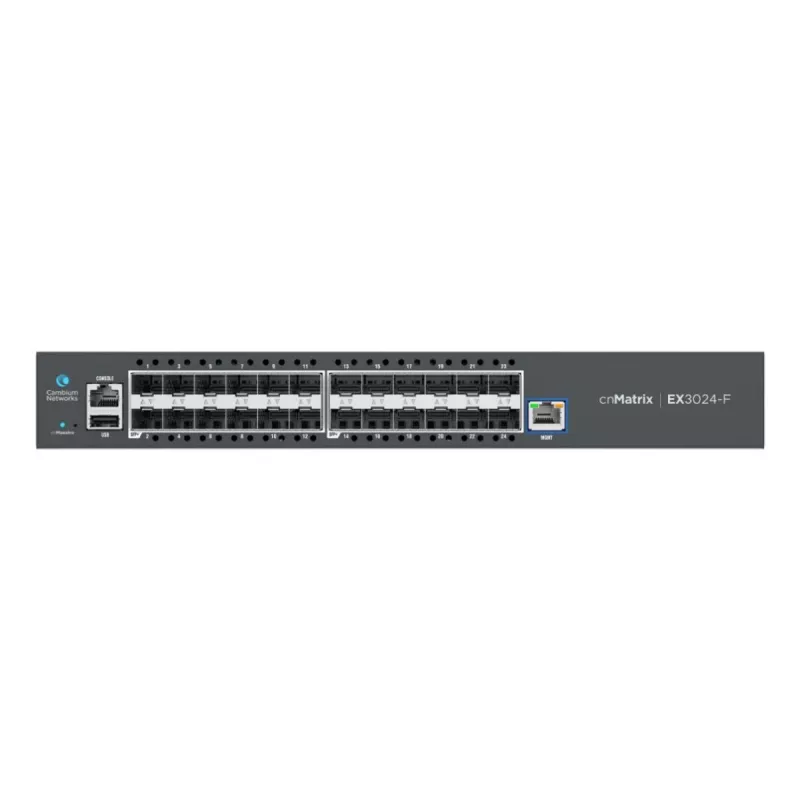 CAMBIUM NETWORKS Cnmatrix Ex3024f išmanusis eterneto šviesolaidinis agregavimo komutatorius