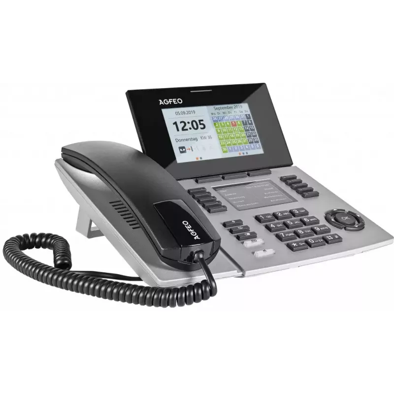 IP telefonas AGFEO ST 56 sidabrinis LCD