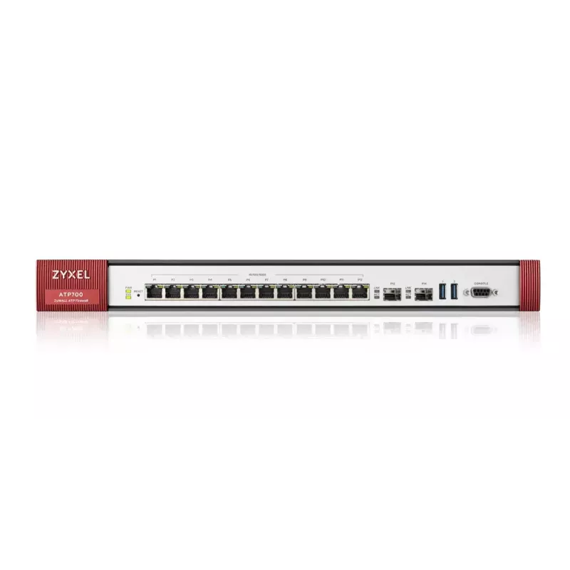 Zyxel ATP700 aparatinė ugniasienė 1U 6 Gbit/s