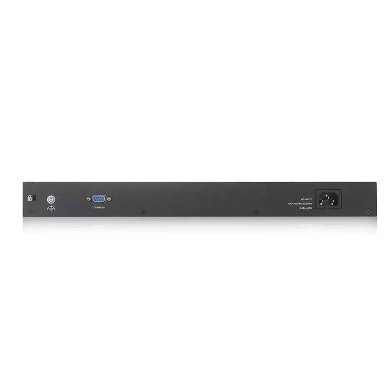 Zyxel GS2220-50HP-EU0101F tinklo komutatorius Valdomas L2 Gigabit Ethernet (10/100/1000) Maitinimas per eternetą (PoE) Juodas