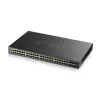 Zyxel GS2220-50HP-EU0101F tinklo komutatorius Valdomas L2 Gigabit Ethernet (10/100/1000) Maitinimas per eternetą (PoE) Juodas