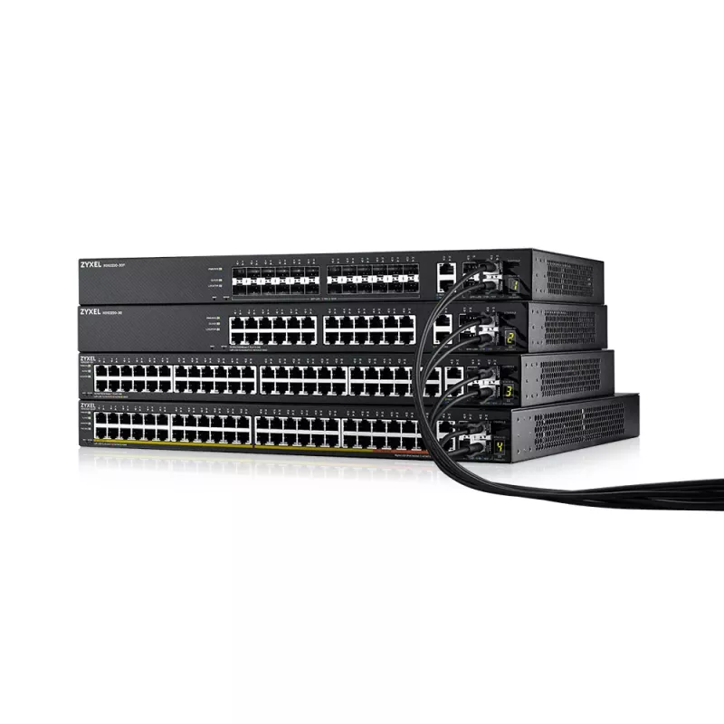 Valdomas komutatorius Zyxel XGS2220-30F L3 24 SFP 4 SFP+ 168 Gbit/s