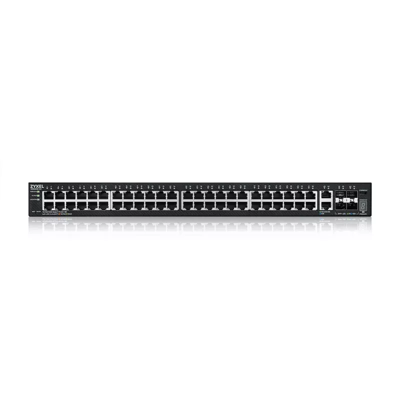 Valdomas L3 komutatorius Zyxel XGS2220-54 48 prievadų Gigabit Ethernet 216 Gbit/s