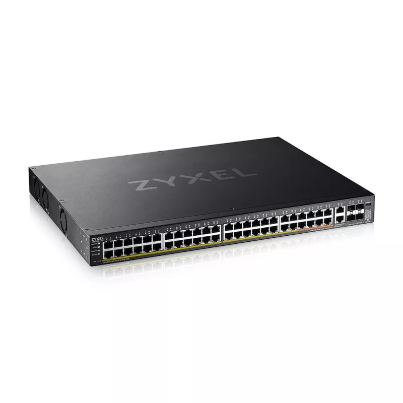 Zyxel XGS2220-54FP valdomas L3 Gigabit Ethernet (10/100/1000) maitinimas per Ethernet (PoE)