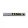 Zyxel GS1350-6HP-EU0101F tinklo komutatorius Valdomas L2 Gigabit Ethernet (10/100/1000) Power over Ethernet (PoE) Pilka