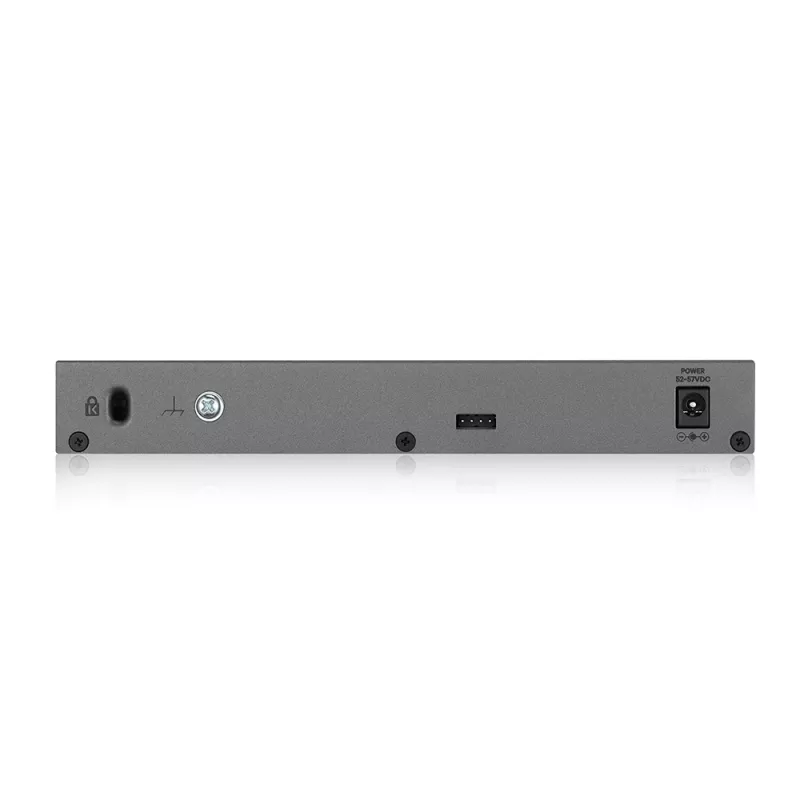 Zyxel GS1350-6HP-EU0101F tinklo komutatorius Valdomas L2 Gigabit Ethernet (10/100/1000) Power over Ethernet (PoE) Pilka