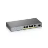 Zyxel GS1350-6HP-EU0101F tinklo komutatorius Valdomas L2 Gigabit Ethernet (10/100/1000) Power over Ethernet (PoE) Pilka