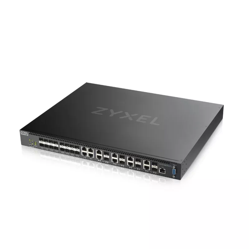 Zyxel XS3800-28 Valdomas L2+ 10G Ethernet (100/1000/10000) Juodas