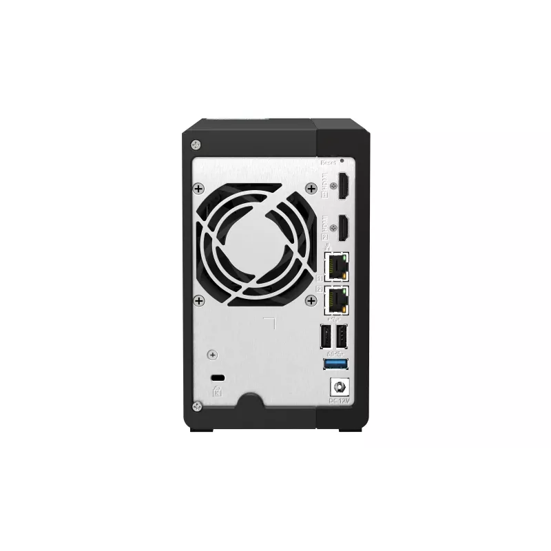 QNAP TS-253E NAS bokštinis Intel® Celeron® J6412 8 GB 0 TB QNAP QTS Juoda