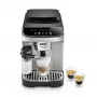 Espresso kavos aparatas De’Longhi Magnifica ECAM 290.61.SB — visiškai automatinis, 1,8 l vandens bakelis, jutiklinis valdymas, 1450 W, sidabrinis
