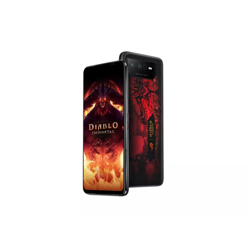ASUS ROG Phone 6 Diablo Immortal Edition 17,2 cm (6,78 colio) dviejų SIM kortelių „Android 12“ 5G USB Type-C 16 GB 512 GB 6000 mAh juoda, raudona