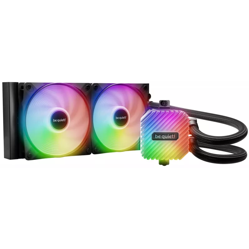 be quiet! LIGHT LOOP 240mm Juoda Procesoriaus paruošta skysčio aušinimo sistema 12 cm 1 vnt.