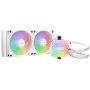 be quiet! LIGHT LOOP 240mm White procesoriaus skysčio aušinimo sistema “viskas viename” 12 cm 1 vnt.