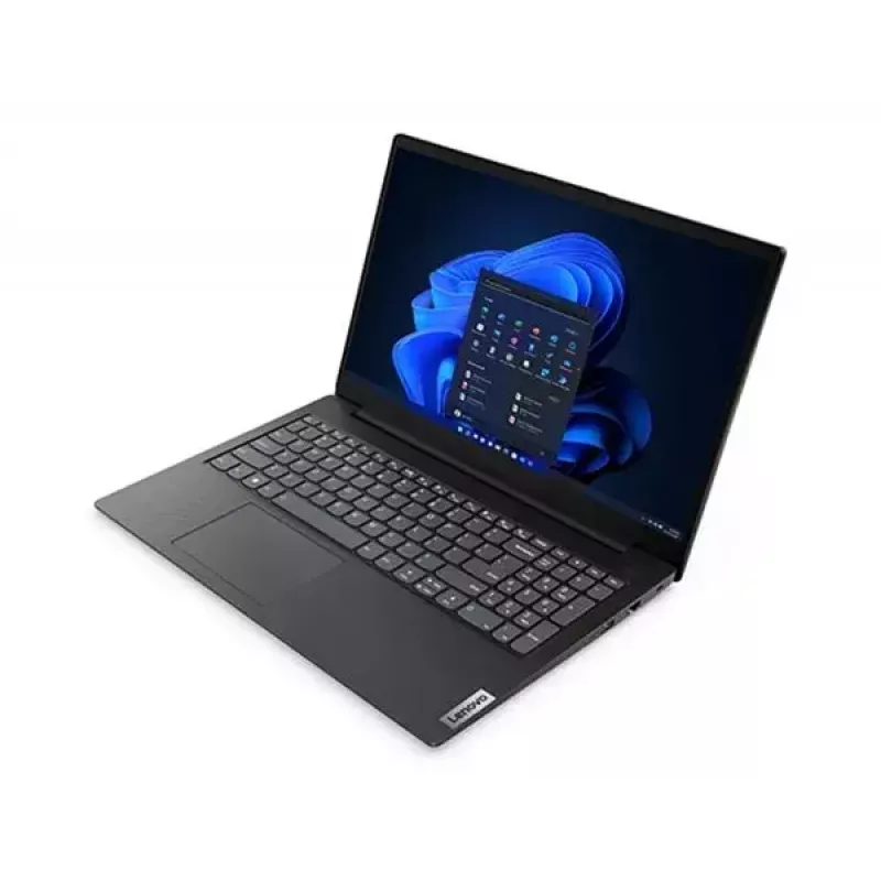 Nešiojamas kompiuteris Lenovo V V15 AMD Ryzen 5 7520U, 15.6 colio Full HD, 16 GB LPDDR5, 512 GB SSD, AMD Radeon 610M, Windows 11 Pro, juodas