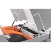 DIGITUS instaliacinis kabelis - Cat 7 - S/FTP - AWG 23/1 - simplex - 50m - Oranžinė - 1200 MHz Dca (EN 50575), Popierinė dėžutė,SX
