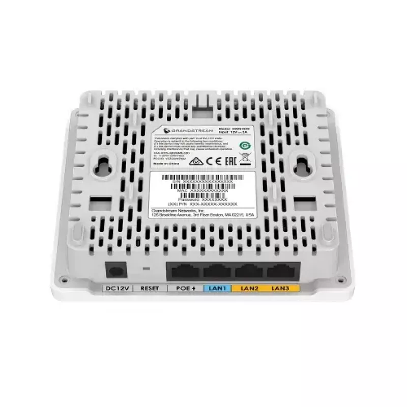 Belaidis prieigos taškas Grandstream GWN7603 2,4/5 GHz 802.11ac, 2x2 MIMO, 4x LAN, PoE, 16 SSID