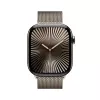 APPLE Watch Series 10 GPS + Cellular 46mm natūralaus titano korpusas su natūralia Milano kilpa - S/M