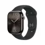 APPLE Watch Series 10 GPS + Cellular 46mm Slate Titanium korpusas su juodu sportiniu dirželiu - M/L