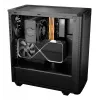 PC korpusas bequiet! PURE BASE 501 Airflow Window MIDI Tower — ATX, grūdintas stiklas, 3x140/240mm palaikymas, 2x3,5 colio + 5x2,5 colio, USB-A x2, USB-C x1